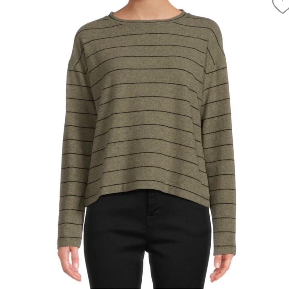 Cozy Stripe Dolman Sweater